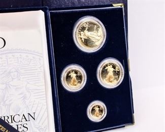 American Eagle Gold Bullion Coins Proof Set 1996
