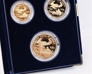 American Eagle Gold Bullion Coins Proof Set 1996