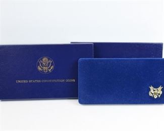 US Constitution Coins Uncirculated 1987