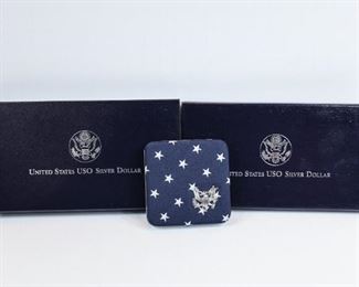 US USO Silver Dollar 1991