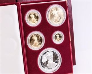 American Eagle 10th Anniversary Set Proof Bullion Coins
