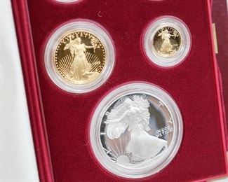 American Eagle 10th Anniversary Set Proof Bullion Coins