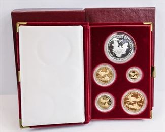 American Eagle 10th Anniversary Set Proof Bullion Coins