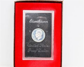 Eisenhower US Proof Dollar 1972