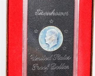Eisenhower US Proof Dollar 1972
