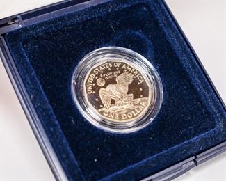 Susan B. Anthony Proof Dollar Coin 1999