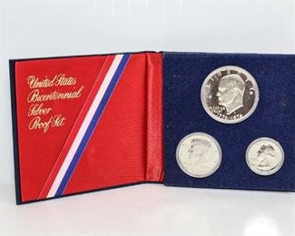 US Bicentennial Silver Proof Set 1976