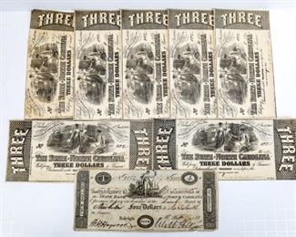 State of North Carolina $3 and $4 Notes