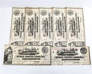 State of North Carolina $5 Notes