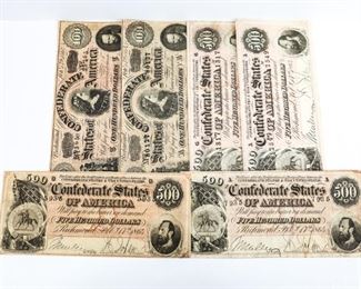 Confederate Notes 