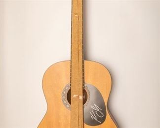 Kenny Chesney Signed "Blue Chair Bay" Acoustic Guitar