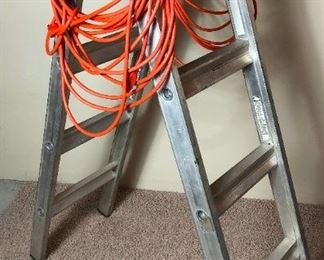 Convertible Ladder Step to Extension Ladder