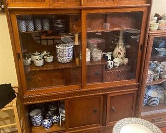 Oak cabinet