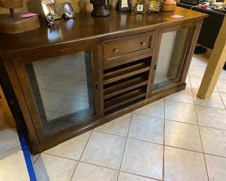 Awesome Wine bar with double wine Refrigerators