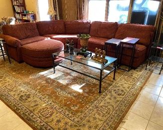 Like new Lazy Boy sectional with chaise! Super Comfortable!