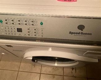 Speed Queen Washer and dryer front loading commercial set