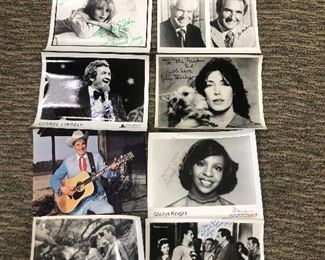 Over 300 Autographed Entertainment Photographs 