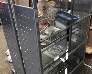 Metal Glass Shelves