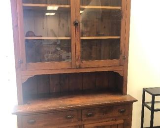 Huge Antique Kitchen Cabinet