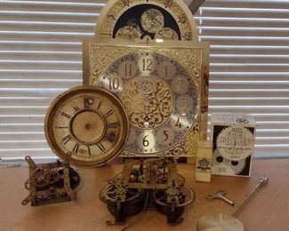 Clock Parts for Repurpose/Repair