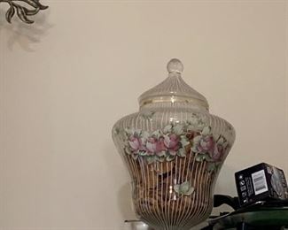 One of 2 ginger jars