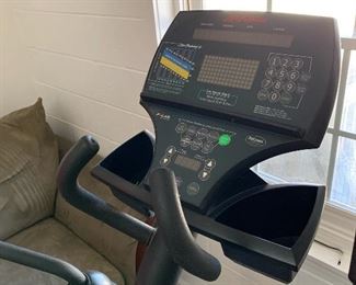Elliptical trainer used by athletes at Toccoa Falls College