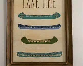Lake-themed decor (for a piece of the lake in your home!)