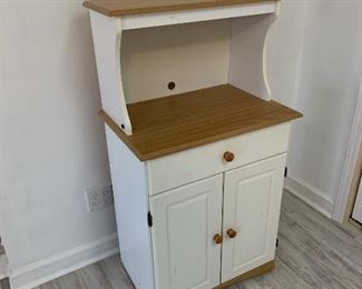 Microwave shelf/cabinet