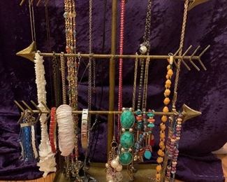 Some of the costume jewelry