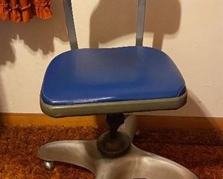 MCM GoodForm Industrial Propeller Office Chair Art Deco 