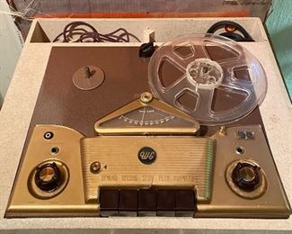 Wilcox-Gay Reel to Reel w/ Case & Original Box 