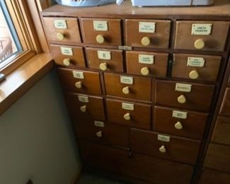 APOTHOCARY CABINET