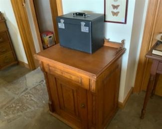 1910 SEWING MACHINE CABINET