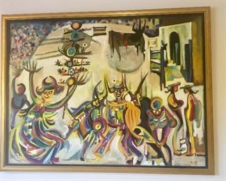 Winfred Stoddard Korf ‘62 - 35.5H x 47.5W