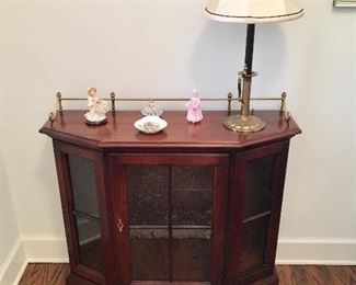Lighted Cabinet with Key