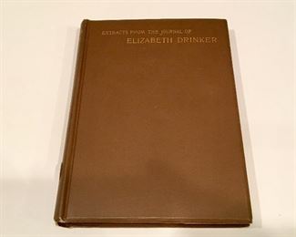 Extracts from the Journal of Elizabeth Drinker