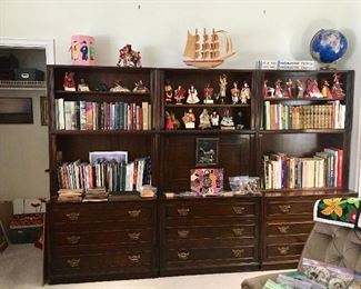 Bookcases- Books - Dolls & more..