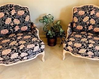 Pair of designer chairs