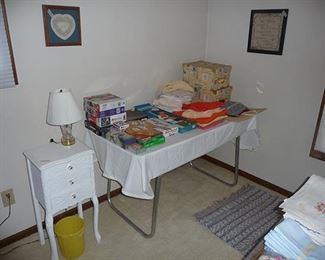 Games & Small White Chest