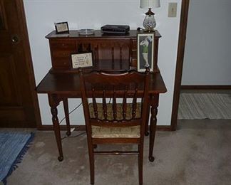 Small Writing Desk and Chair