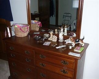 Ethan Allen Dresser and Mirror