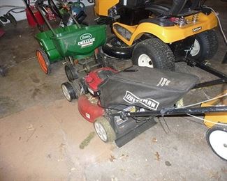 Lawn Mower and Spreader