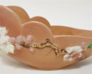 1013	ROSEVILLE APPLE BLOSSOM BOWL 13 IN 
