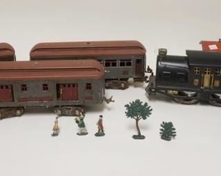 1061	LIONEL STANDARD GAUGE TRAIN & ACCESSORIES, TRAIN AS FOUND
