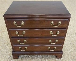 1149	ETHAN ALLEN 4 DRAWER NIGHTSTAND, 21 1/4 IN WIDE X 22 IN HIGH X 12 1/4 IN DEEP

