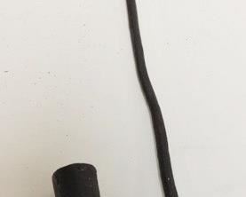 1170	HAND WROUGHT PRIMITIVE HANGING CANDLE HOLDER, 13 1/2 IN
