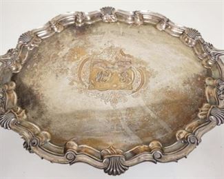 1200	LARGE PRESENTATION SILVER ON COPPER TRAY, 1899, 29 1/4 IN X 20 1/2 IN
