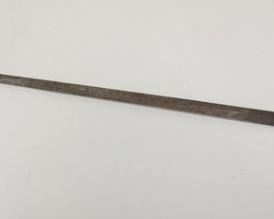 1237	SWORD W/ENGRAVED BLADE, 33 1/4 IN LONG
