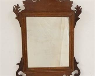 1273	SMALL SIZE CHIPPENDALE MIRROR, 13 IN X 19 1/4 IN
