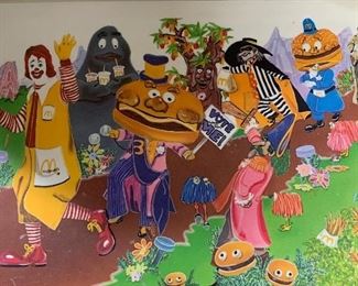 Vintage McDonalds Placemats